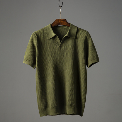 Milford – Textured Polo Shirt